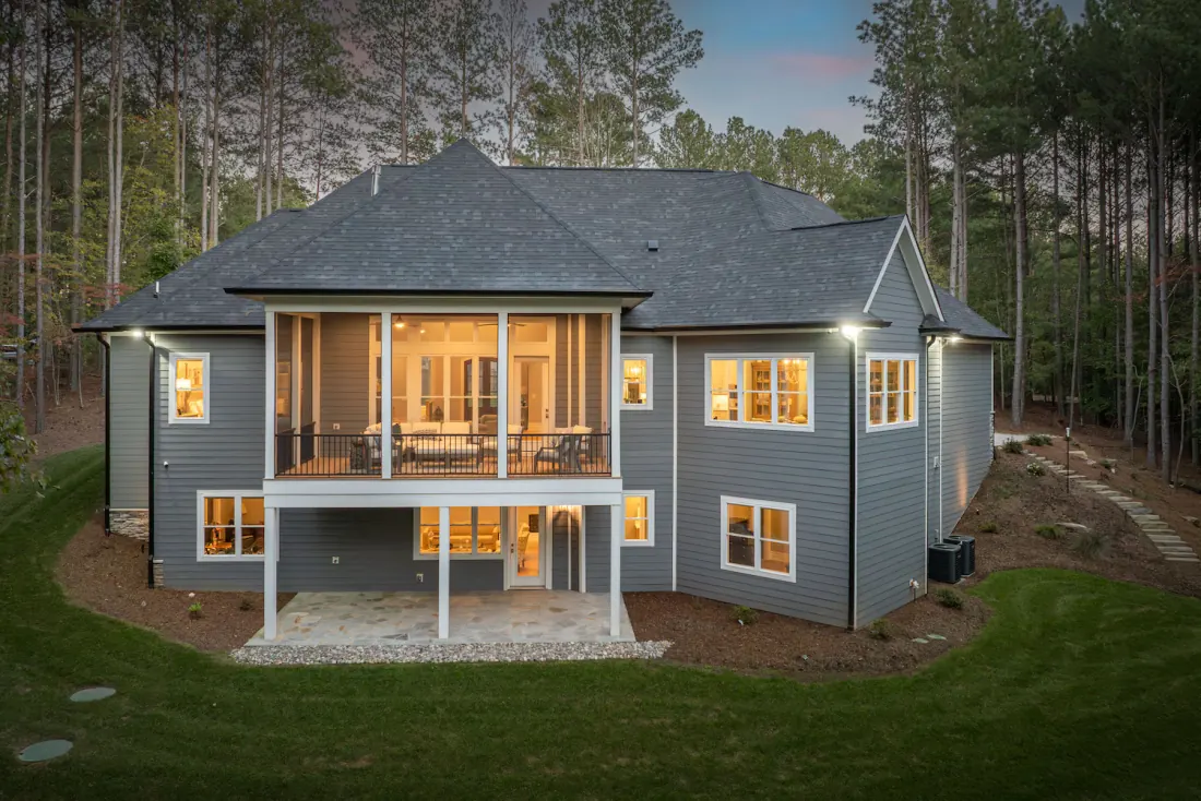 Cordova Drive custom home detail Hickory NC