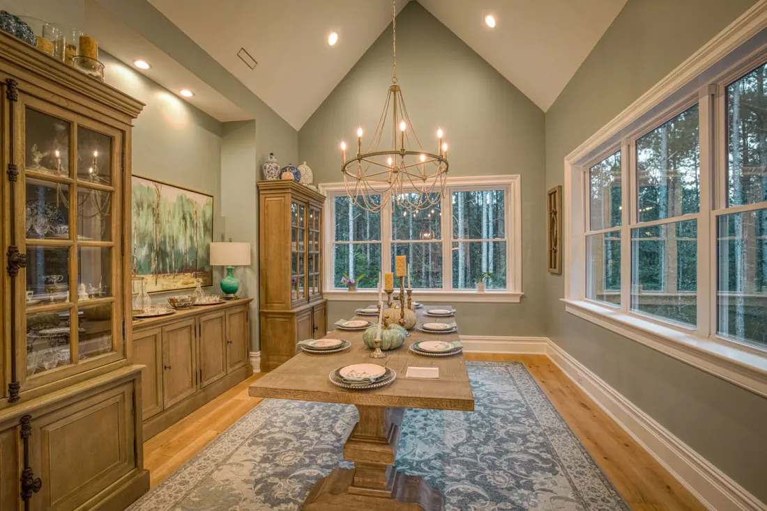 Cordova Drive custom home detail Western NC